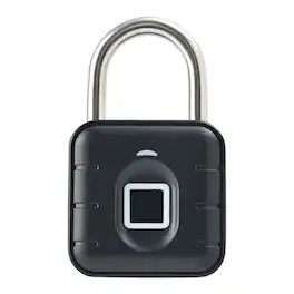 Cluzine - IP67 Waterproof Smart Lock Fingerprint Padlock, -10℃~45℃ Wide Temp, 304 Stainless Steel Shackle