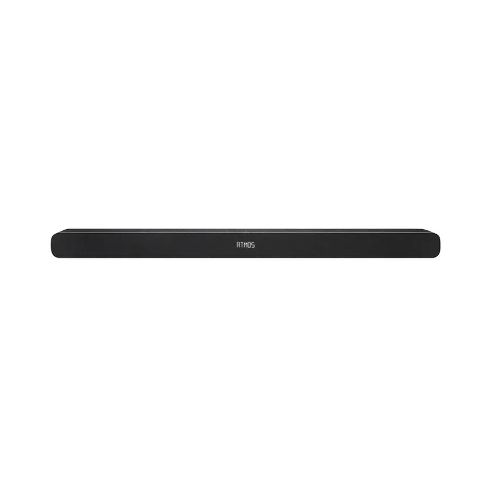 Front. TCL - 2.1 Ch Soundbar w/ Built-in Subwoofers Alto 8i TS8111, 260W, Dolby Atmos, Specialized Sound Modes, Roku TV Ready - Black.