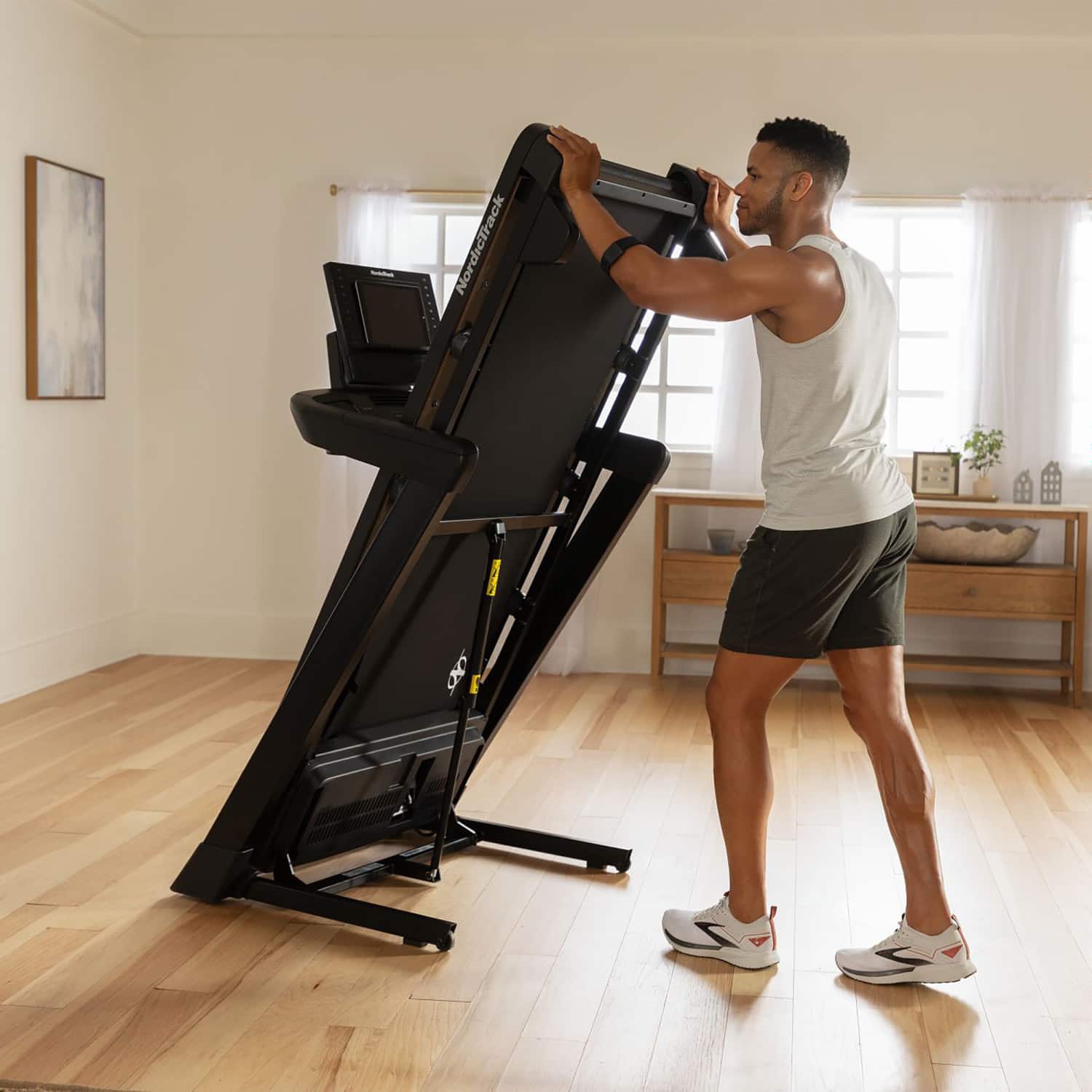NordicTrack T Series 8 Treadmill Black NTL10425 - Best Buy