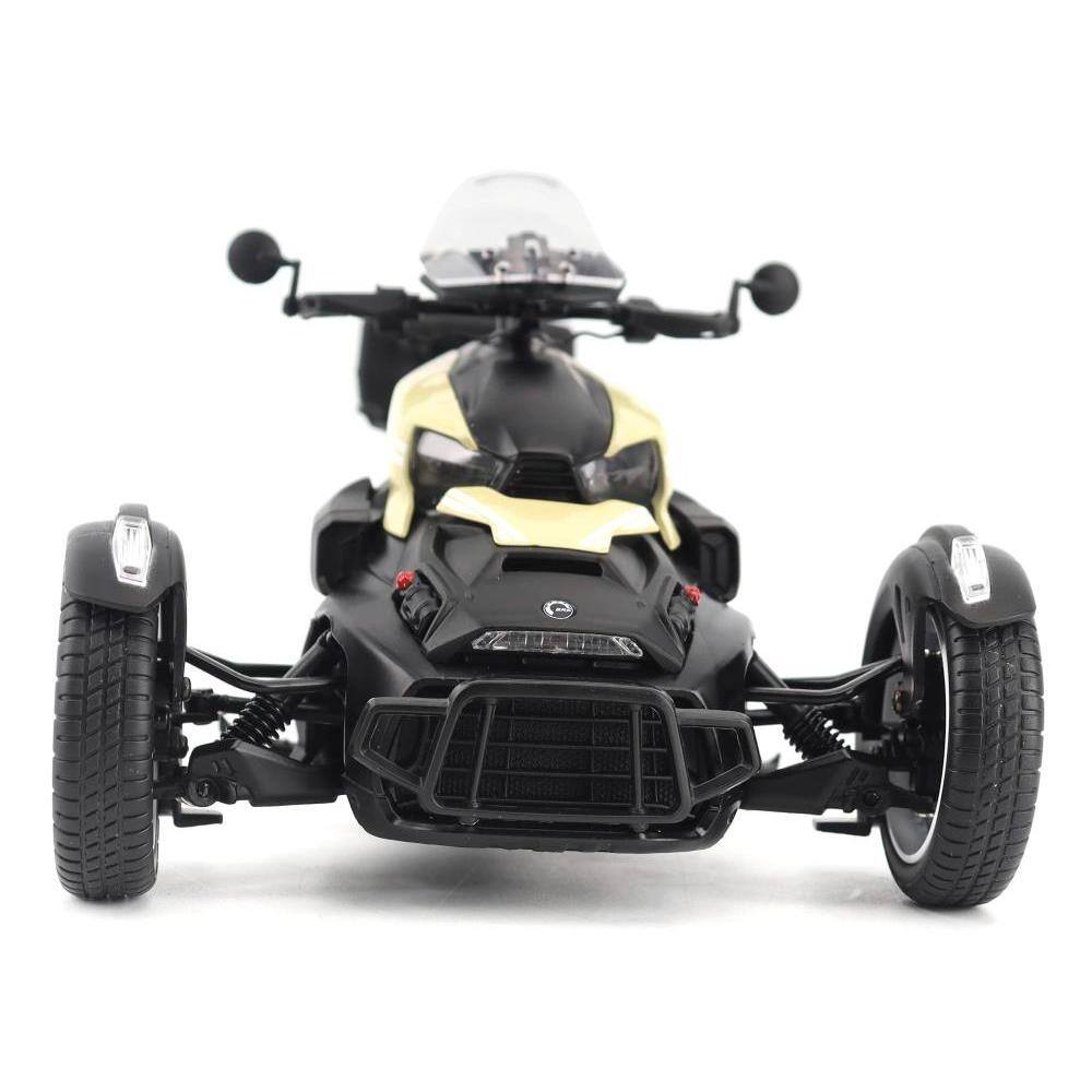 Back. BRP Models - Can-Am Ryker Rally 3-Wheel Motorcycle Sand Storm and Black 1/12 Diecast Model by BRP Models - Multi.