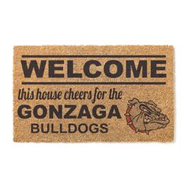 Jardine - Gonzaga Bulldogs 18" x 30" Welcome Doormat - Brown