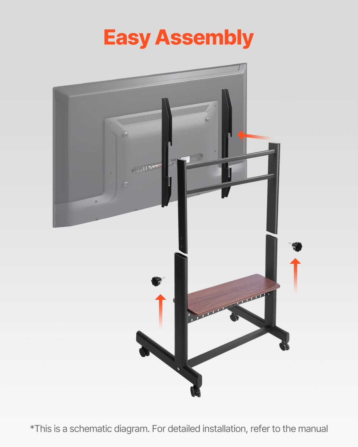 Easy Assembly 20011 5O90
*This is a schematic diagram. For detailed installation, refer to the manual
