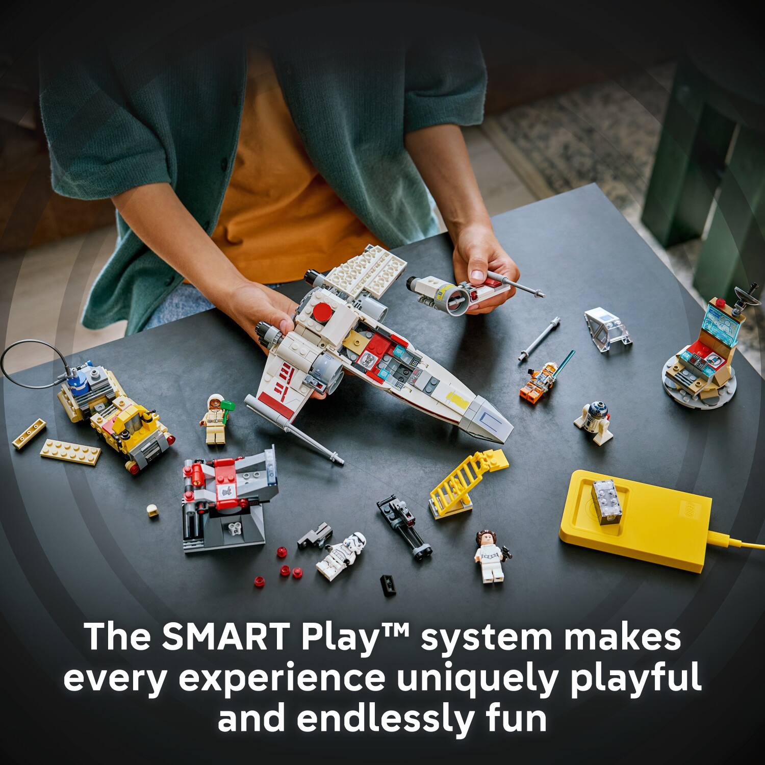 The SMART Play™ system makes every experience uniquely playful and endlessly fun