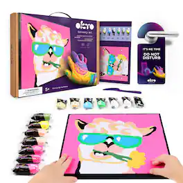 OKTO - Clay by Numbers Kit Lama, 16.54" x 12.01"