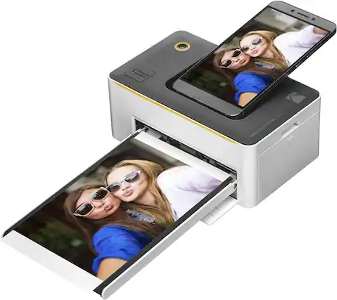 Front. Kodak - Premium 4x6” Portable Instant Photo Printer.
