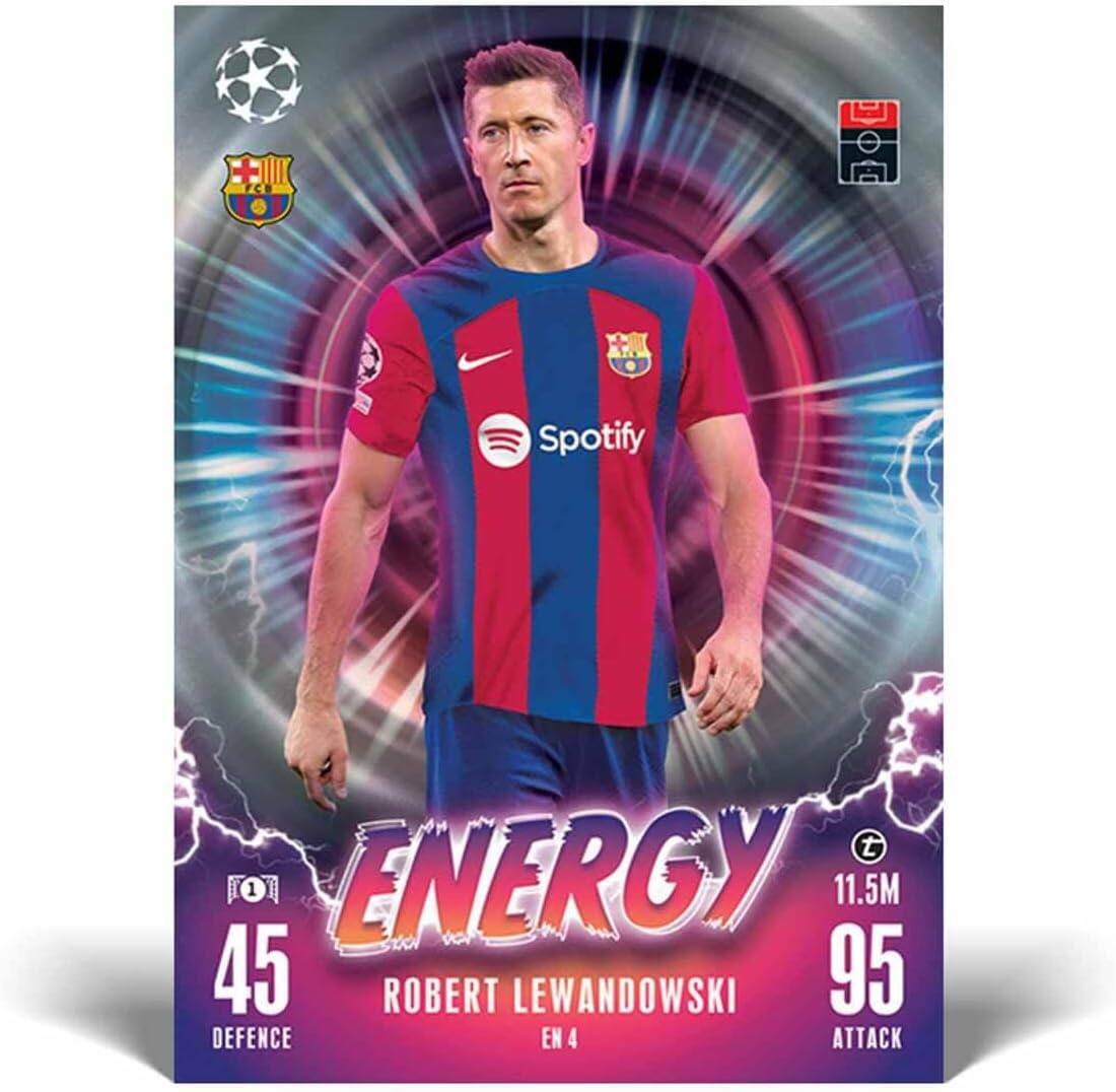 CB Spotify t 1 ENERGY 11.5M 45 ROBERT LEWANDOWSKI 95 DEFENCE EN 4 ATTACK