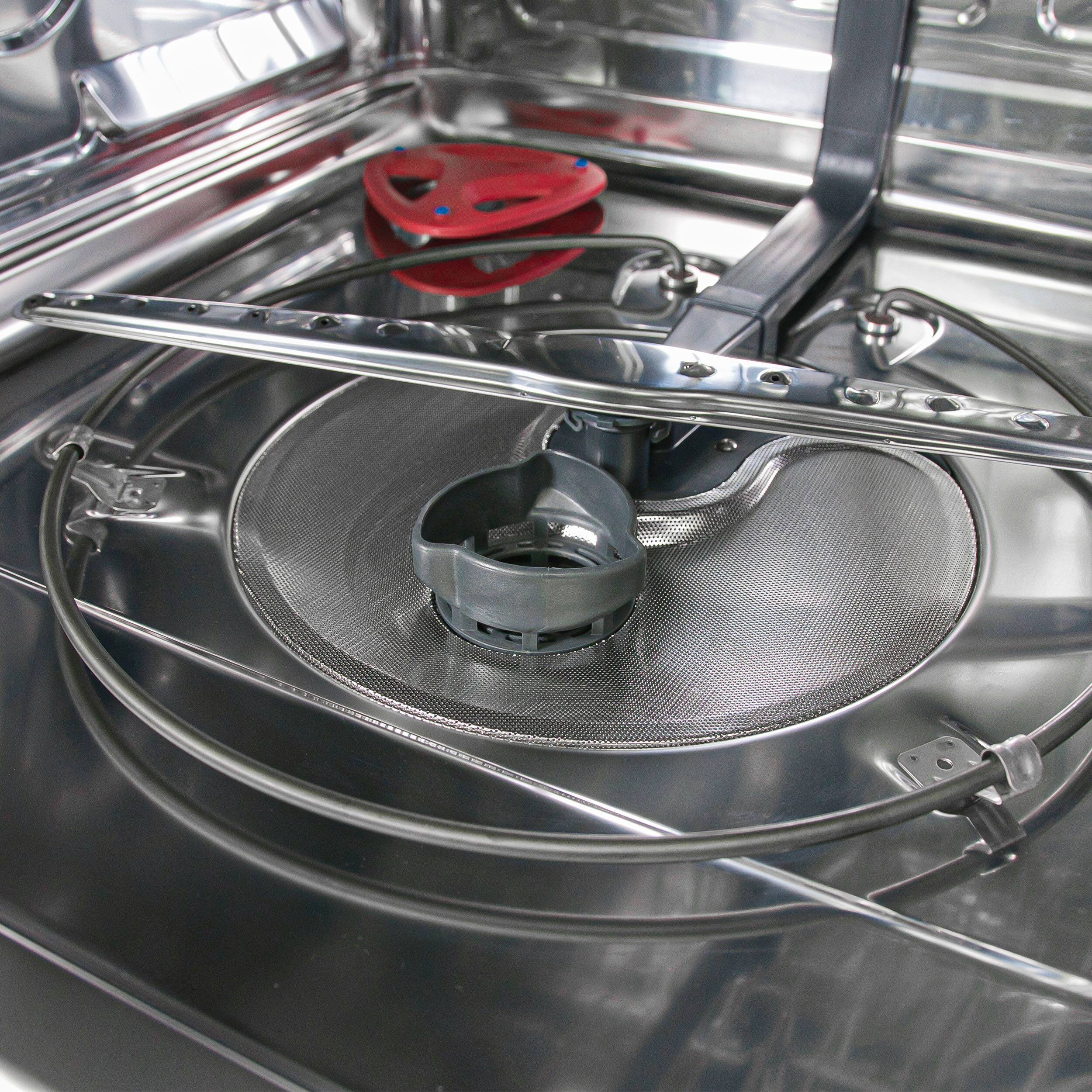 Alt View 11. Forno Appliances - Pozzo 24" Top Control Built-In Stainless Steel Tub Dishwasher with 3rd Rack and 49dBA. - Stainless Steel.