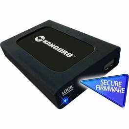Kanguru Solutions - Kanguru UltraLock SuperSpeed USB 3.0 Solid State Drive with Physical Write Protect Switch, 4T - SuperSpeed+ USB 3.0 - Black