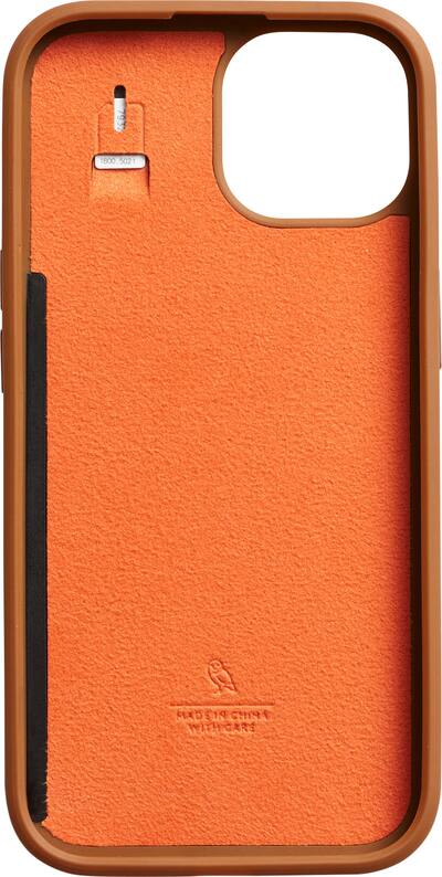 Bellroy Phone Case – 3 Card o cotta 1656 Bellroy iPhone 15 Leather Phone Case 3 Card Terracotta PTAF
