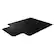 Front. Floortex - Premium Black Rectangular Vinyl Chair Mat for Carpet 29.5 x 47 inches - Black.