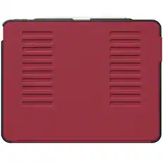 Front. ZUGU - Slim Protective Case for Apple iPad Air 13 M2/M3/M4 (2024/2025/2026) and iPad Pro 12.9 (3rd/4th Generation, 2018/2020) - Red.