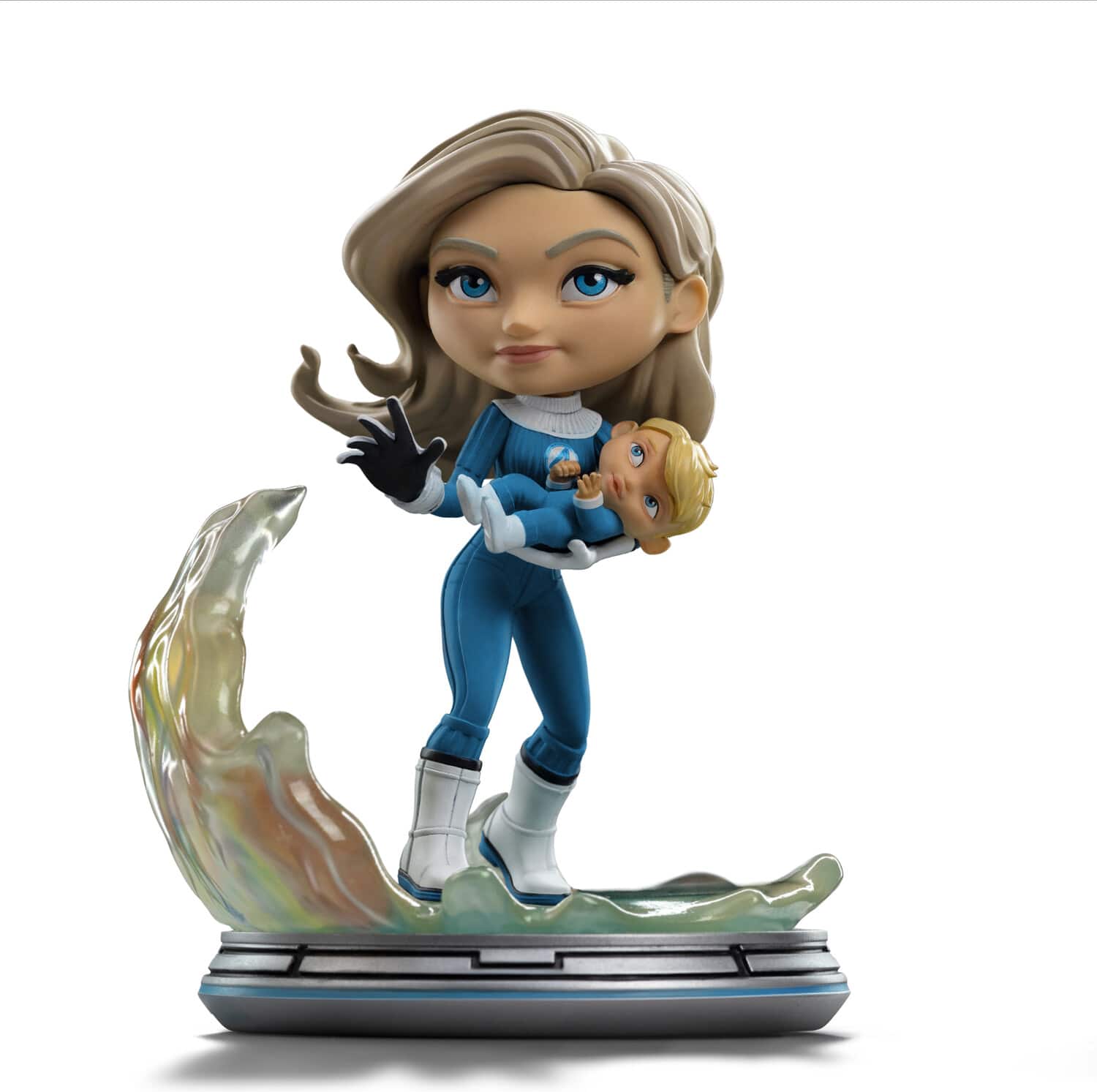 Iron Studios - MiniCo - The Fantastic Four: First Steps - Invisible Woman Statue - COLLECTABLES - Multicolor