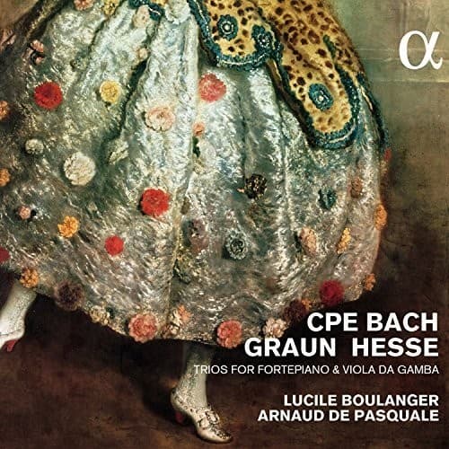 Bach,C.P.E. / Boulanger,Lucile / De Pasquale,Arnau - Trios for Fortepiano & Viola Da Gamba  - COMPACT DISCS