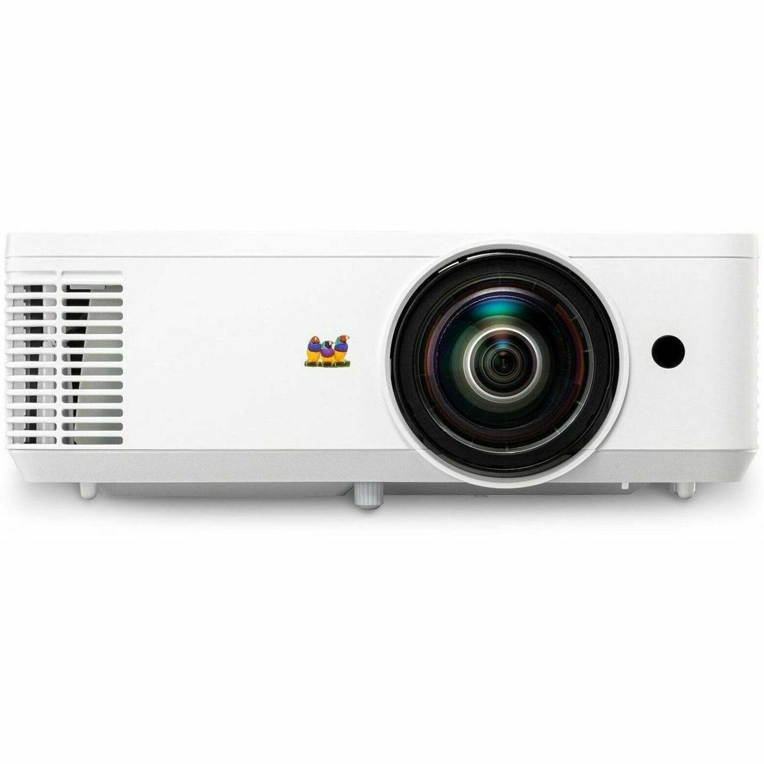 ViewSonic - PS502W Short Throw LED Projector - White