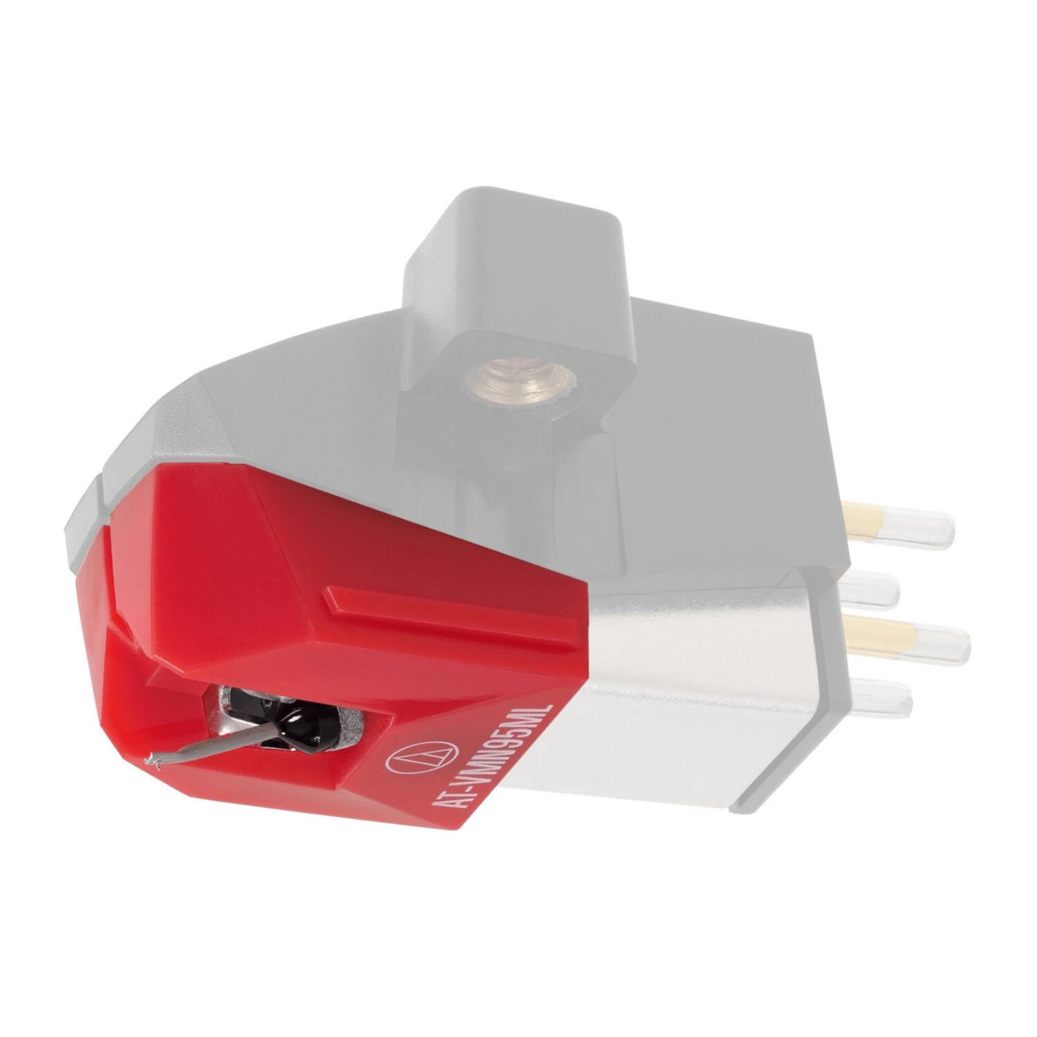 Back. Audio-Technica - Audio-Technica AT-VMN95ML Replacement Stylus - Red.