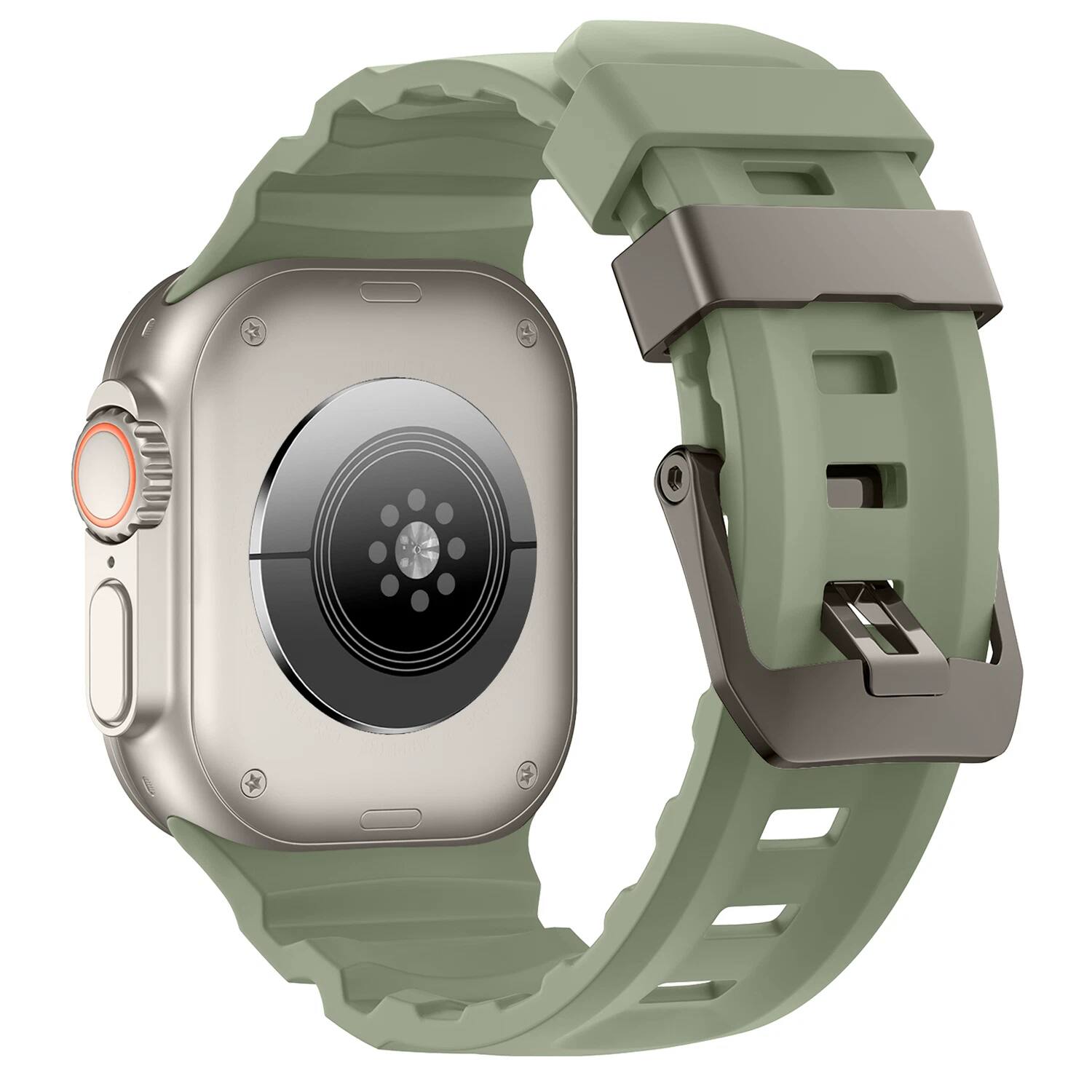Grass green-Titanium Buckle