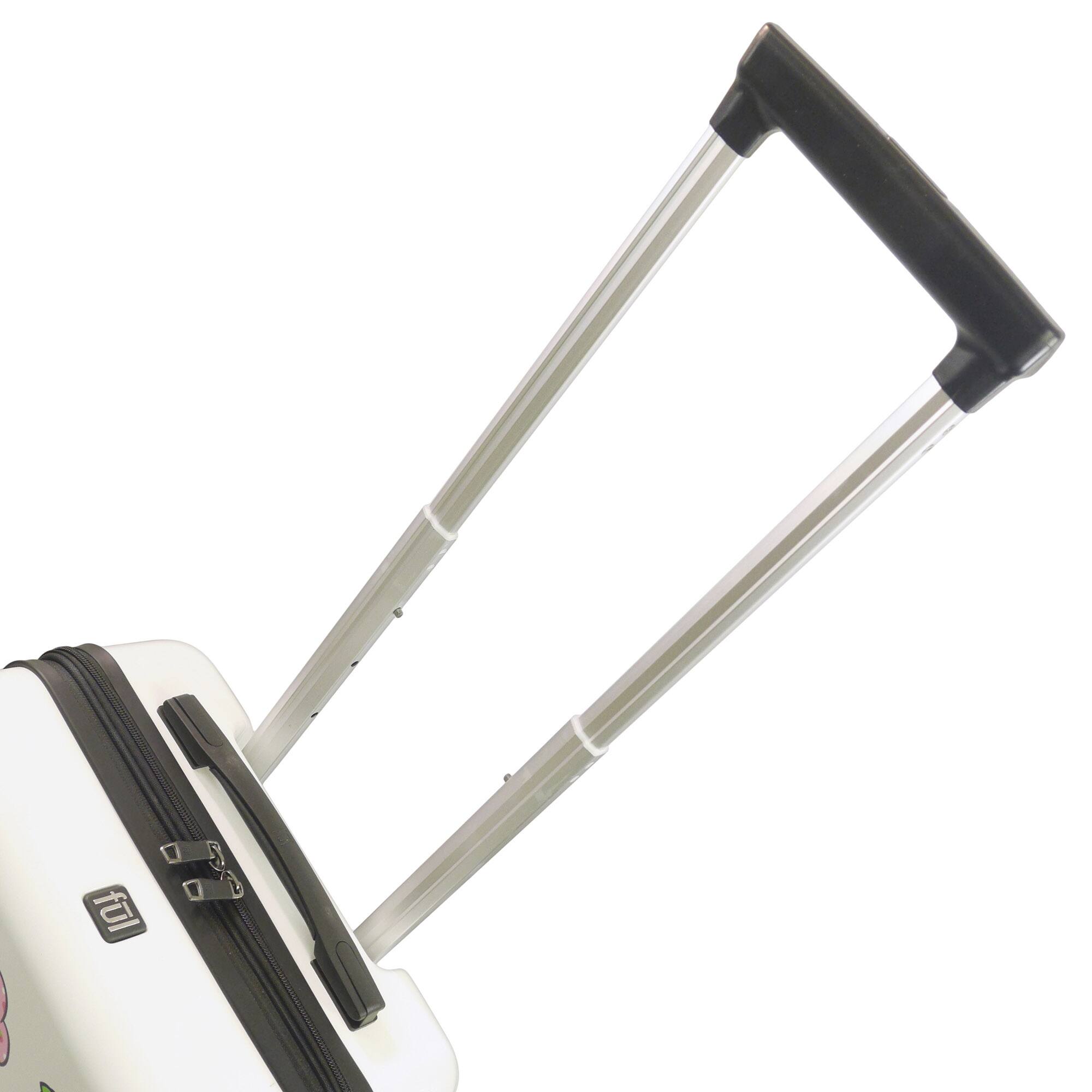 Alt View 1. Ful - Strawberry Shortcake 22.5" Carry-On Luggage - WHITE.