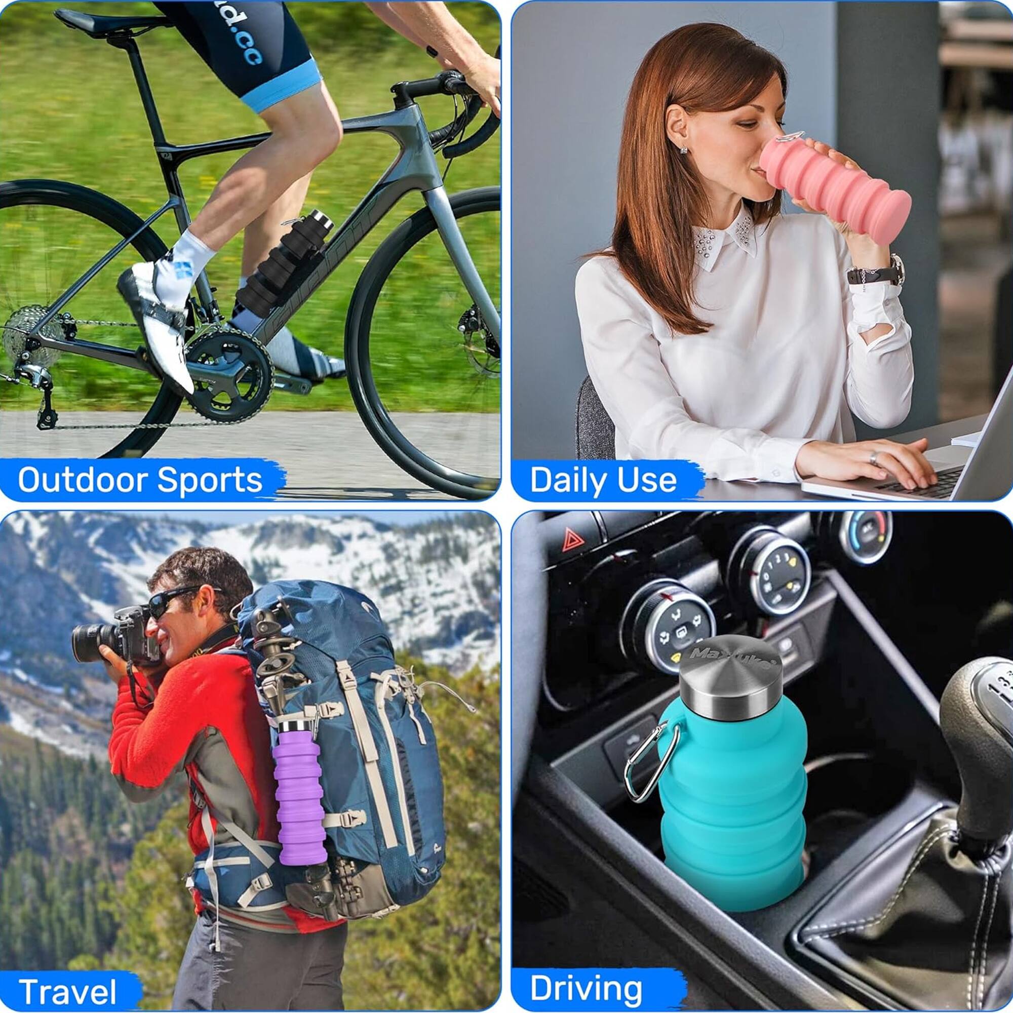 Outdoor Sports  
Daily Use  
Travel  
Driving