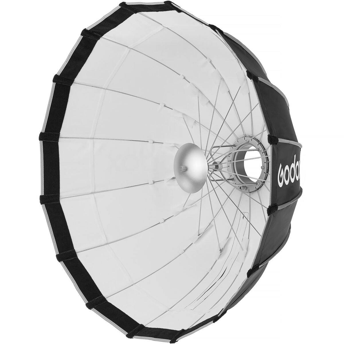 Alt View 6. Godox - Godox Bowens Mount Quick Release Umbrella Softbox (Black/White, 33.5").