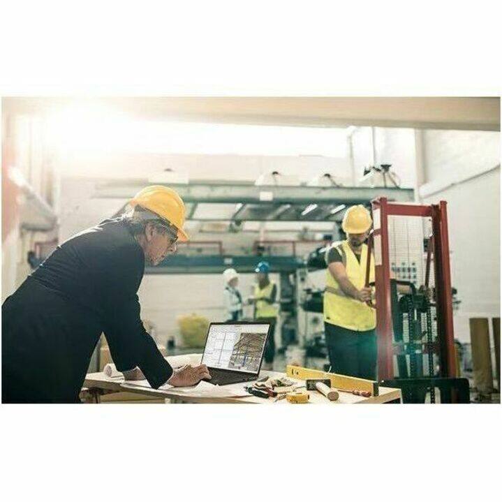 Alt View 4. Lenovo - Lenovo ThinkPad P14s Gen 5 21G2001MUS 14.5" Mobile Workstation - WUXGA - Intel Core Ultra 7 155H - 16 GB - 512 GB SSD - - Black.