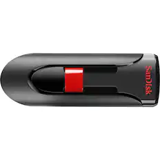 Front. SANDISK - SanDisk Cruzer Glide USB Flash Drive 64GB - 64 GB - USB 2.0 - Unknown.