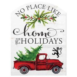 Jardine - Phillips Exeter Academy Big Red 16'' x 22'' Holiday Marquee Sign - White