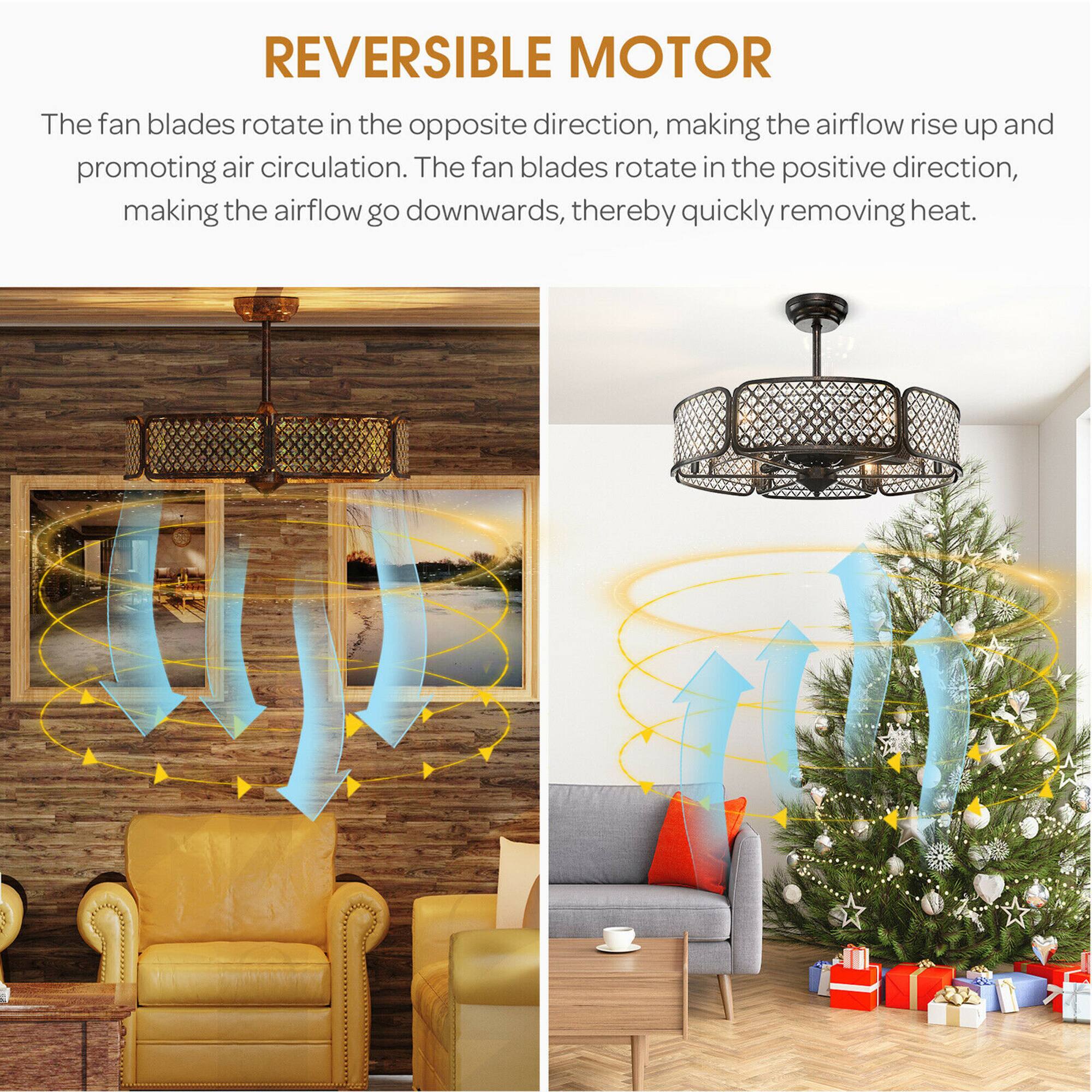 REVERSIBLE MOTOR

The fan blades rotate in the opposite direction, making the airflow rise up and promoting air circulation. The fan blades rotate in the positive direction, making the airflow go downwards, thereby quickly removing heat.