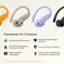 Powerbeats Pro 2 Features:

1. Ultimate secure-fit earhooks
2. Heart Rate Monitoring for Workouts
3. Active Noise Cancelling & Transparency Mode
4. Sweat and water resistance
5. Apple & Android Compatibility
6. Up to 45 hours of battery life with wireless charging case

Legal Disclaimers:

1. This is a summary of the main product features.
2. See below to learn more.