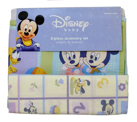 Disney baby
3-piece accessory set
conjunto de 3-piezas
mickey's pals