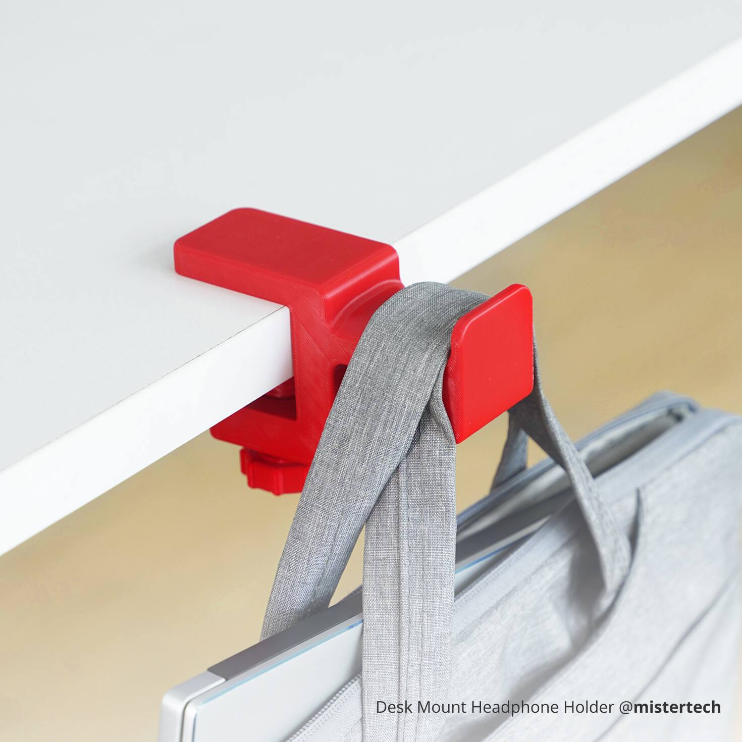 Desk Mount Headphone Holder @mistertech