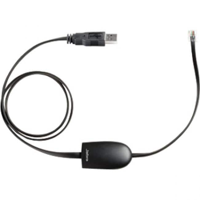 Jabra - Service Cable - USB Data Transfer Cable for Headset, Audio Device - First End: 1 x Auxiliary - Male - Second End: