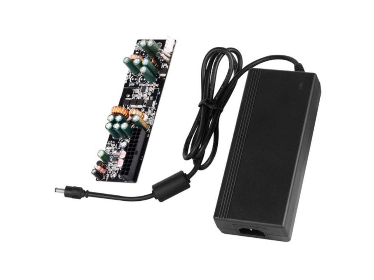 Alt View 1. SilverStone - 120W Power Supply Kit with DC-DC Board, 12V/10A Adapter, 20+4pin, 1x EPS, 3x SATA, 1x 4-Pin.