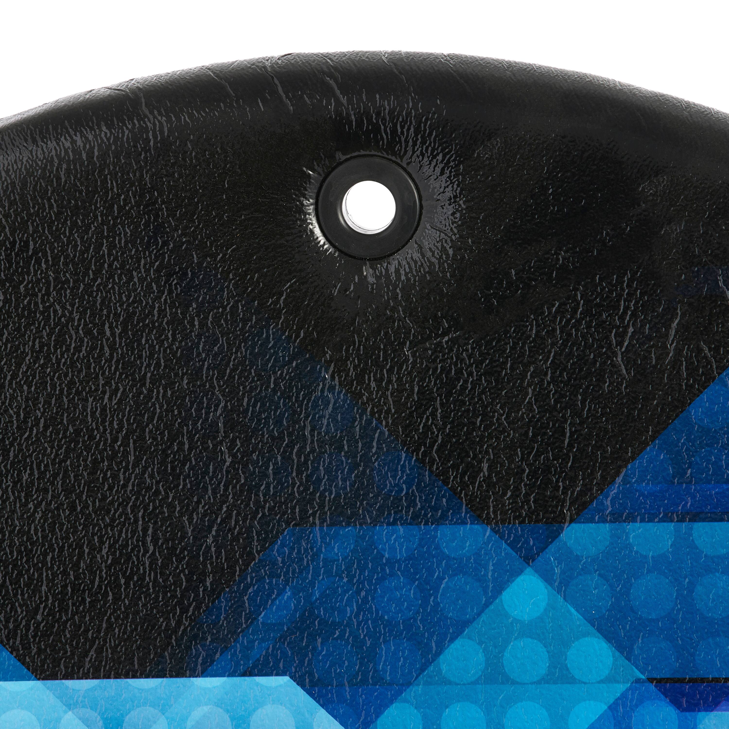 Alt View 5. Slippery Racer - Slippery Racer Downhill Zeus Kids Foam Saucer Disc Snow Sled, Midnight Hologram - Blue.