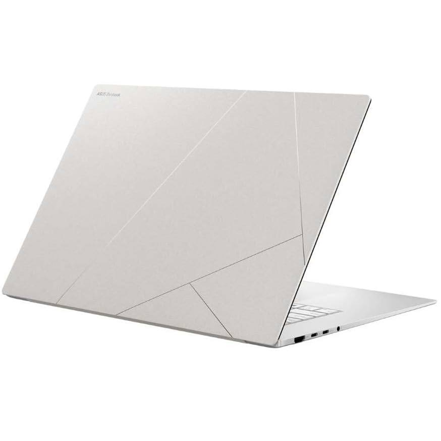 Alt View 4. ASUS - Zenbook S 16 16” 3K OLED Touchscreen AMD Ryzen AI 9 365 2.0 GHz up to 5.0 GHz 24GB 1TB SSD  Windows 11 Home - White.