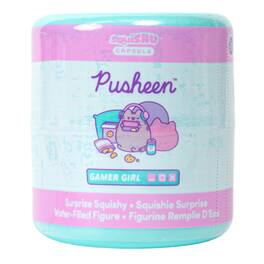 Hamee - Surprise Toy Squishy Figurine SquiSHU Series 7 Gamer Girl - 1 Pc Myst - Capsule Pusheen The Cat Surprise Blind Collectible