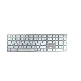 CHERRY - KW 9100 Slim Wireless Keyboard for Mac - Silver