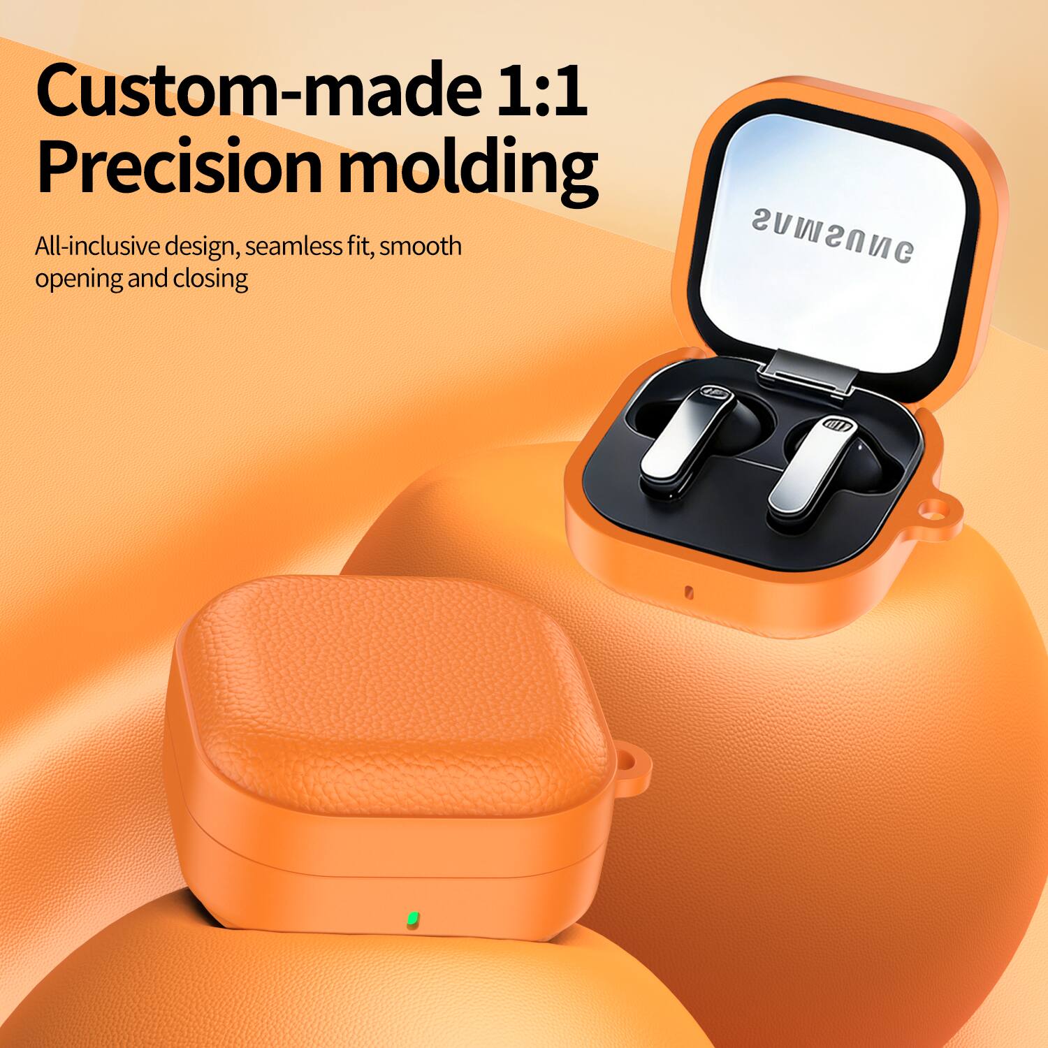 Custom-made 1:1 Precision molding  
All-inclusive design, seamless fit, smooth opening and closing