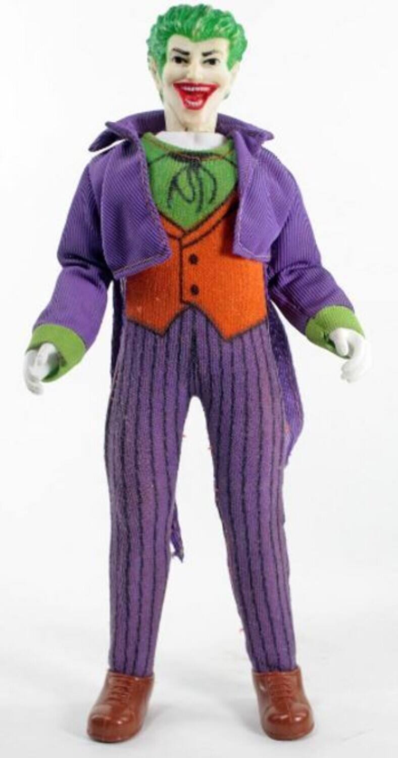 Alt View 1. PopMarket - Mego - World’s Greatest Super-Heroes - The Joker 50th Anniversary 8" Action Figure   - Collectibles - Multicolor.