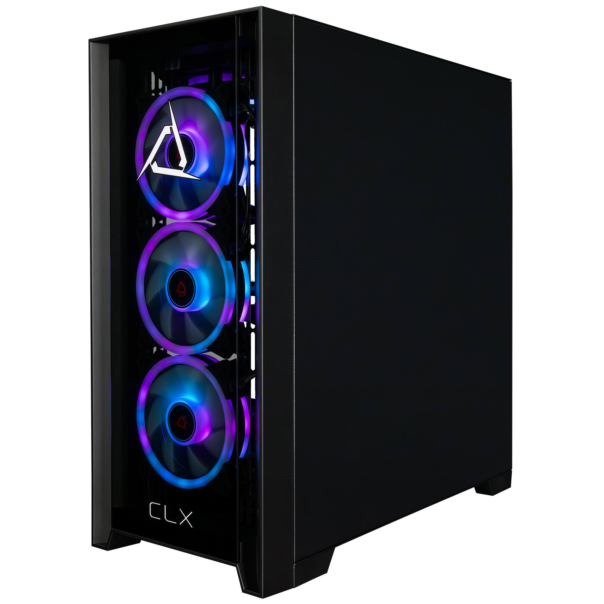 Alt View 8. CLX - SET Gaming Desktop - Intel Core Ultra 7 270K Plus - 32GB DDR5 5600 Memory - GeForce RTX 5070 12GB - 2TB NVMe M.2 SSD - Black.