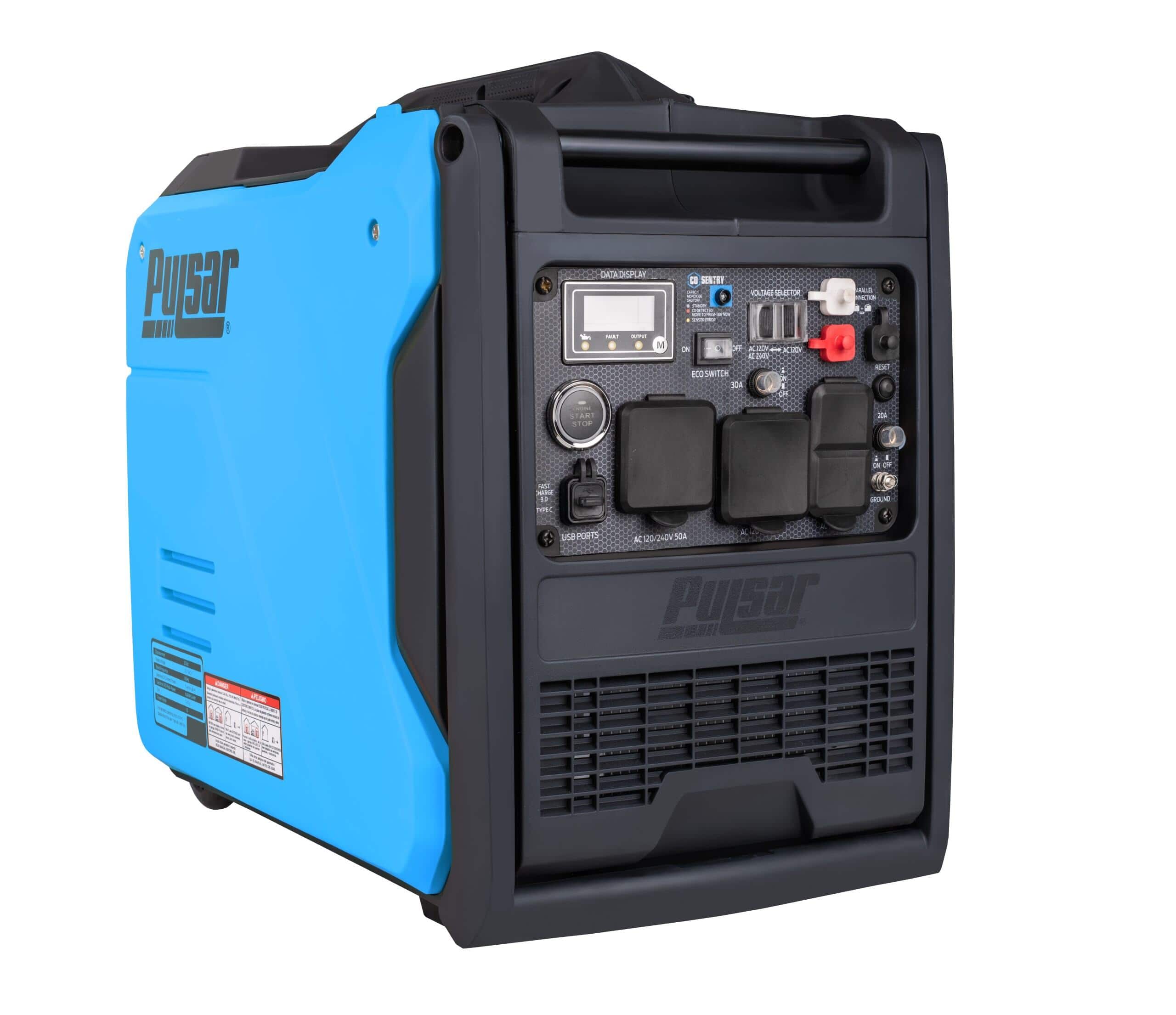 Pulsar - 6,000W Dual Fuel Inverter Generator with Remote Start