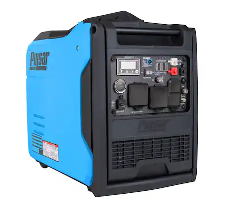 Pulsar
DATA DISPLAY
SETUP
VOLUME SELECT
ECO SWITCH
K1000/120V/50A
Pulsar
USB PORTS
VOLTAGE SELECT
START
AC OUTPUT
DC OUTPUT
12V DC OUTPUT
24V DC OUTPUT
Pulsar
