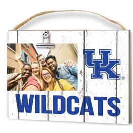 Jardine - Kentucky Wildcats 8'' x 10'' Weathered Clip It Frame - White