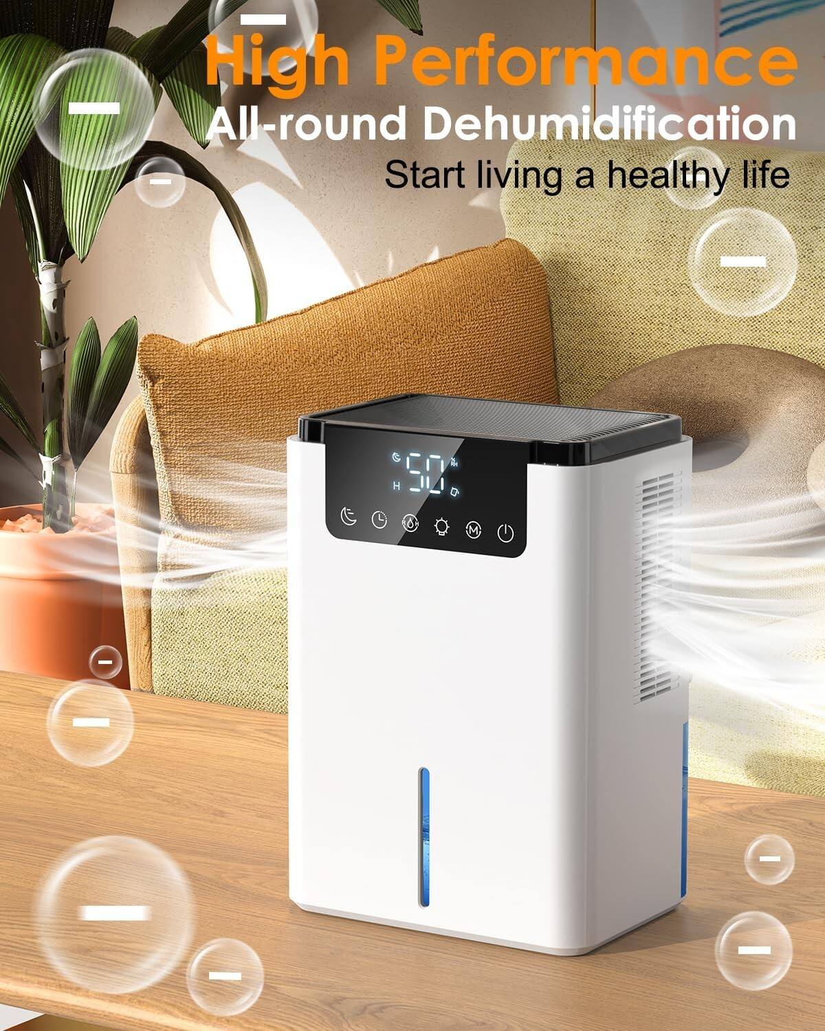 High Performance  
All-round Dehumidification  
Start living a healthy life  

L S 2 H 50 D 6 M