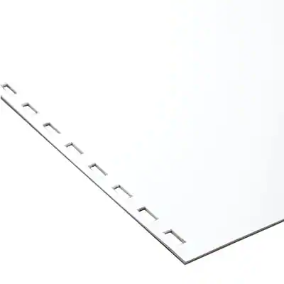 Front. Swingline - GBC CombBind Unruled Filler Paper, 8.5" x 11", 500/Ream - White.