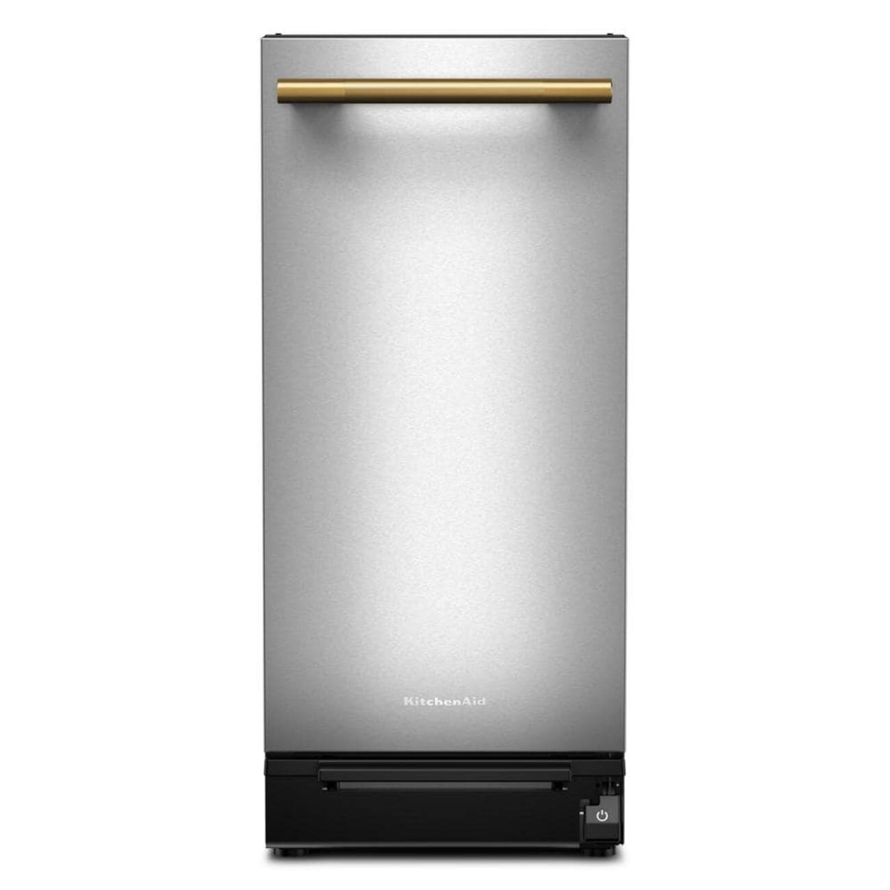 Alt View 8. KitchenAid - KitchenAid - KitchenAid 15 in. Built-In Trash Compactor with Built-In Odor Management System - Stainless Steel Finish.