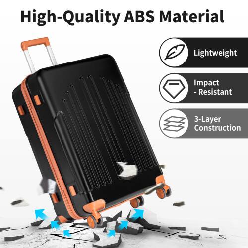 High-Quality ABS Material  
Lightweight  
Impact-Resistant  
3-Layer Construction