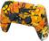 Angle. Custom Controllerzz - Custom Wireless Controller for PS5 - Molten Camo & Gold Chrome Inserts.