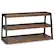 Front. Simpli Home - Sawhorse Industrial 48 inch Wide Solid Wood and Metal TV Media Stand - Walnut.