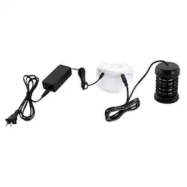 Luckbyte - Ionic Detox Foot Bath Spa Machine with 30-Min Auto Timer Portable Home Use Body Relax Device