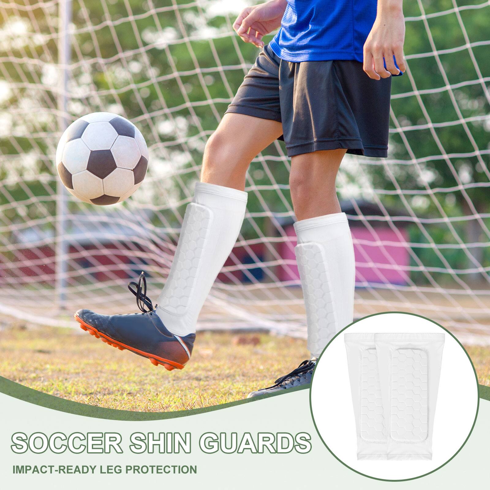 SOCCER SHIN GUARDS  
IMPACT-READY LEG PROTECTION